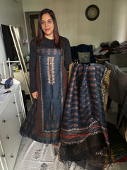 AJRAK linen by linen 2 piece set MF0086